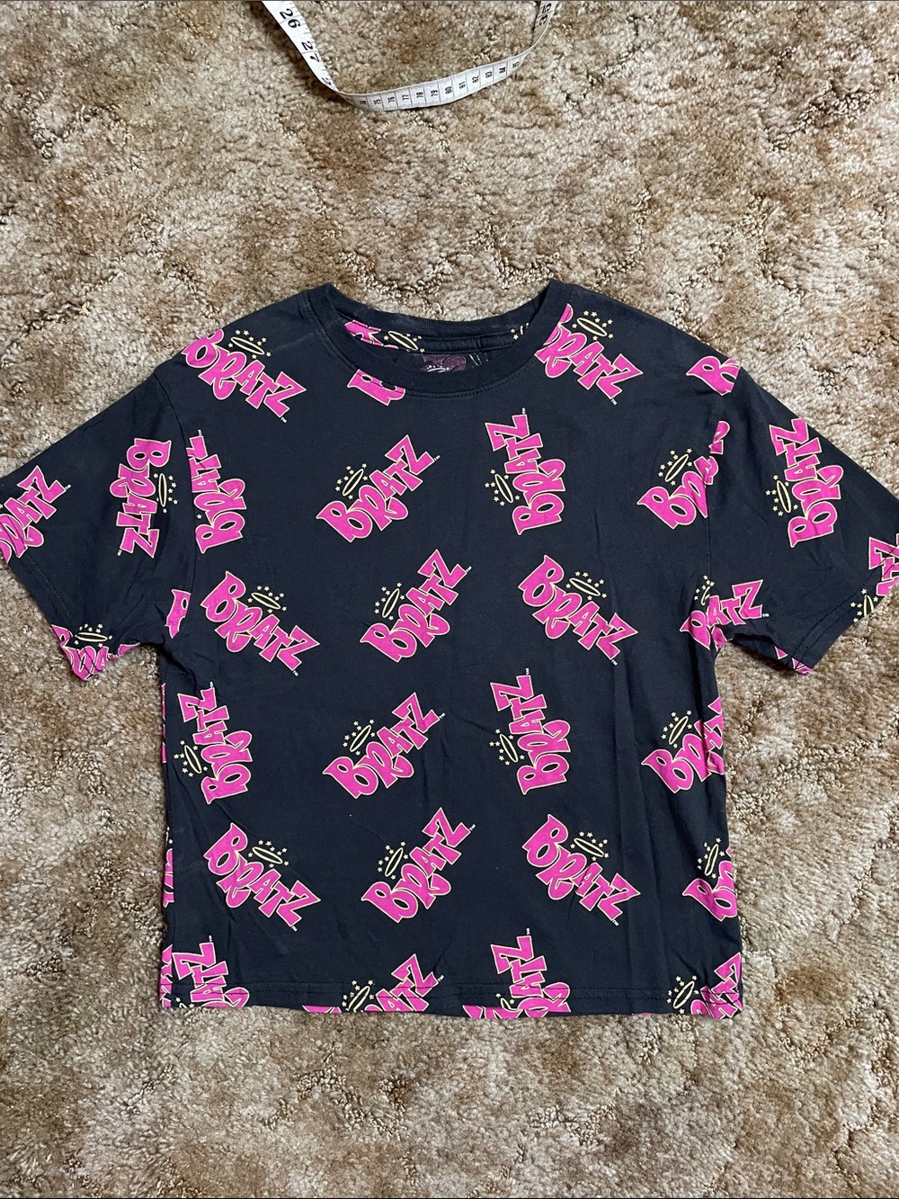 Bratz Woman’s Black‎ Short Sleeve T Shirt Size XS
